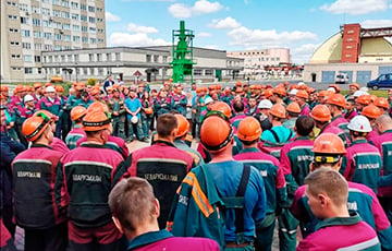 Солигорский шахтер объявил забастовку под землей