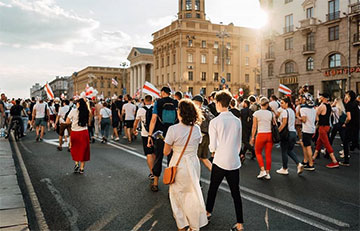 Протестный Минск в Instagram
