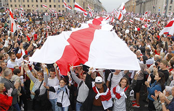 В «Марше за свободу» в августе 2020 года участвовало до миллиона белорусов
