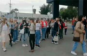 В Гродно проходит акция солидарности в Старом городе