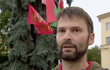 Показанный по БТ сторонник Лукашенко оказался россиянином, который состоит в КПРФ