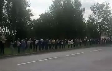 Шабаны вышли на акцию протеста