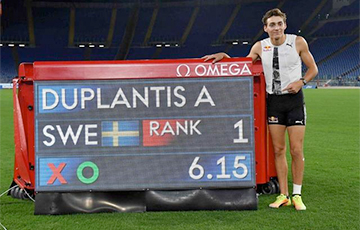 Арман Дюплантис побил мировой рекорд Сергея Бубки, который продержался 26 лет