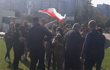 Минская Серебрянка вышла на протест
