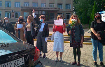 HrSU Students And Professors Took Part In A Protest Action