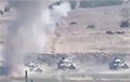 Армения обнародовала видео уничтожения танков Азербайджана в Нагорном Карабахе