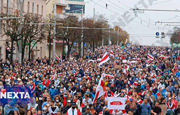 Видеофакт: Атмосфера на минском Марше 97%