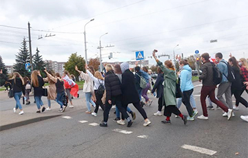 Студэнты БДЭУ выйшлі на традыцыйны марш салідарнасці