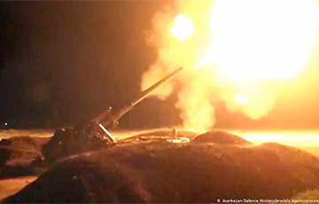 В боях за Нагорный Карабах применена тяжелая артиллерия