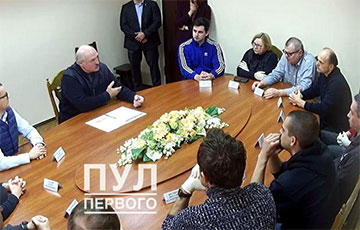 Lukashenka discussed constitutional reform in KGB prison with Babaryka, Shkliarou, Ulasava, and Badzej