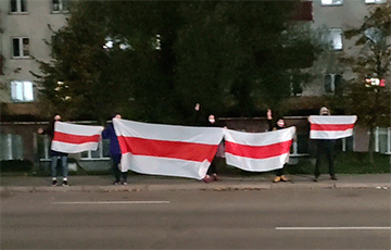 Віцебск далучыўся да вечаровых акцый пратэсту