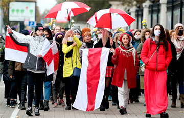 В Минске прошли Марш молодости и Женский марш (Онлайн)