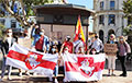 В Валенсии прошла акция солидарности с белорусами