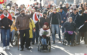 March Of People With Disabilities Took Place In Minsk