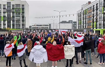 Жители Новой Боровой поддержали забастовку