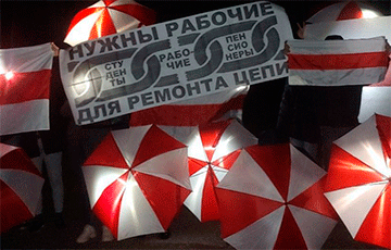Жители Дзержинска устроили мощное шествие в поддержку бастующих
