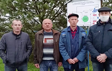 Работники Горецких очистных сооружений поддержали забастовку