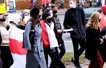 Студенты БГЭУ вышли на марш солидарности