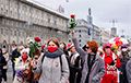 В Минске прошел Женский марш солидарности с бастующими