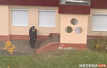Police Station Set On Fire In Hrodna