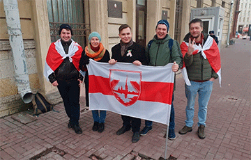 Беларусы Санкт-Пецярбурга выйшлі на 91-ю акцыю пратэсту запар