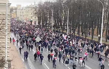 В Беларуси прошел Марш народовластия