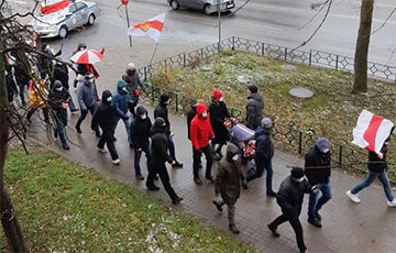 Zaslaul Residents Start Protest March
