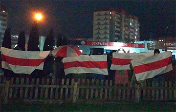 Жители Жодино вышли на вечернюю акцию протеста