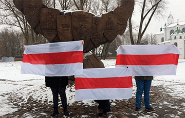 Жители Полоцка вышли на акцию протеста