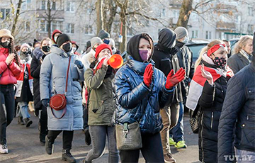 В Беларуси прошел воскресный Марш (Онлайн)