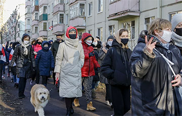 На Марш вышли все районы Минска