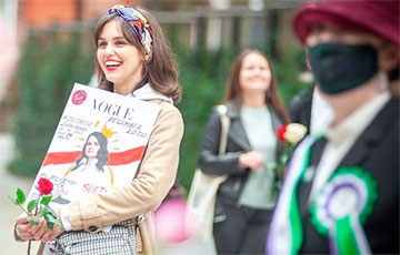 Женское лицо перемен в Беларуси