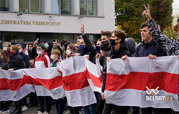 Протестующие студенты из 15 белорусских университетов решили объединиться