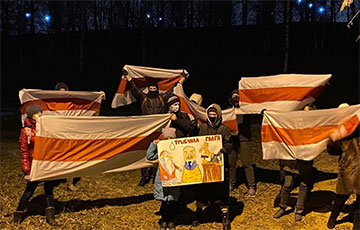 Brylevichy Came Out To March With Interesting Placard