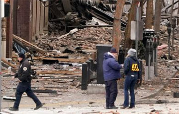 ФБР ведет следствие по делу о мощном взрыве в центре Нэшвилла