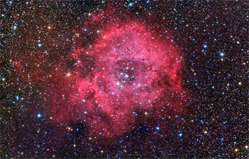 Астрономы показали снимок космической «розы»