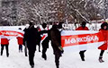 Улица Маяковского идет бодрым маршем по Минску