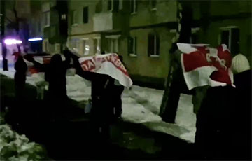 Видеофакт: Как Барановичи вышли на вечернюю прогулку