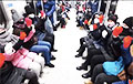 Видеофакт: В минском метро провели акцию в поддержку политзаключенных