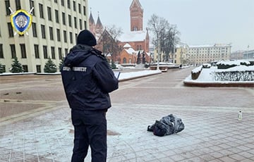 Следователи рассказали подробности о самосожжении возле Дома правительства в Минске