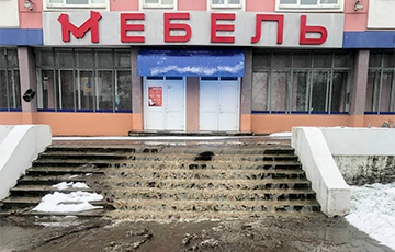 В Витебске прорвало трубы по всему Московскому проспекту