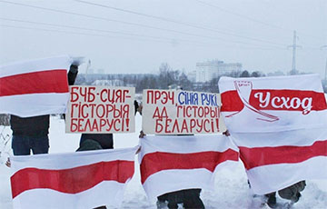 Бярозаўка, Берасце, Глыбокае і Гародня выйшлі ў падтрымку нацыянальнага сцяга