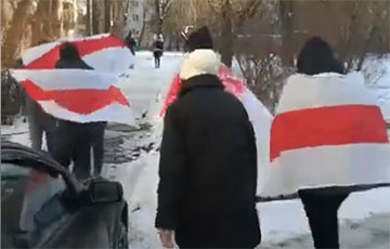 Минский район «Смена» вышел на воскресный марш