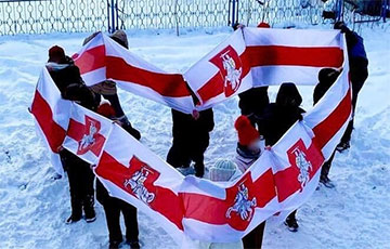 Belaaziorsk Set Example Of Fighting For National Flag