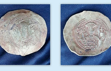 Найдены редкие золотые монеты византийского императора