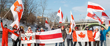 Международный день солидарности с Беларусью: акции прошли в стране и по всему миру