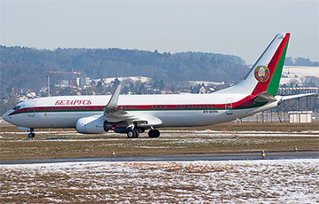 Самолет Лукашенко вернулся в Минск