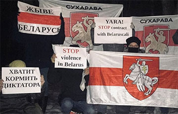 Сухарево и Уручье вышли на акции протеста в Минске