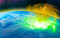 В небе над Северным полюсом ученые впервые зафиксировали шторм из плазмы