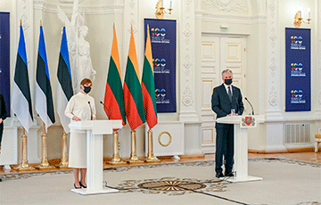 Президенты Литвы и Эстонии обсудили ситуацию в Беларуси